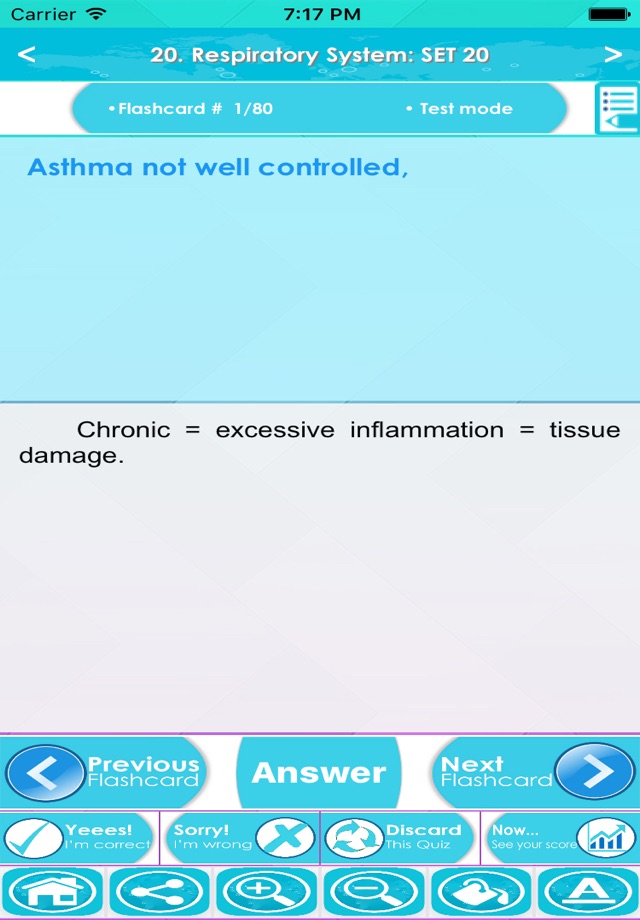 Respiratory System Nursing Q&A screenshot 3