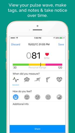 Heart Rate Tracker + Measurement