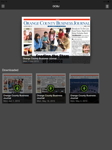 Orange County Business Journal - náhled