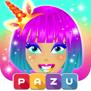 Makeup girls unicorn dress up