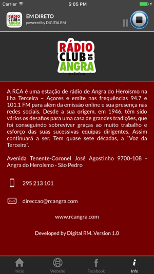 Rádio Club de Angra(圖2)-速報App