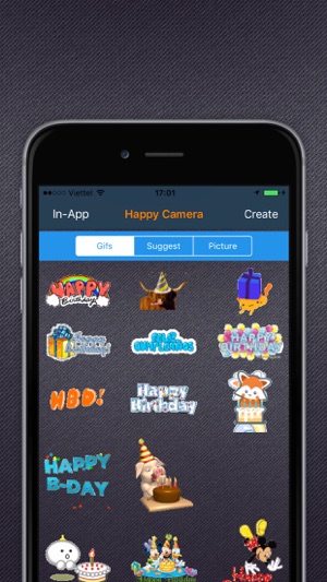 Happy Camera: Happy Birthday Gifs & Photo Quotes(圖2)-速報App