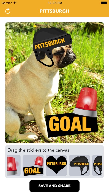 Pittsburgh Hockey Stickers & Emojis