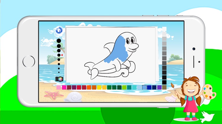 Coloring Pages for kids - Animals Coloring Pages screenshot-3