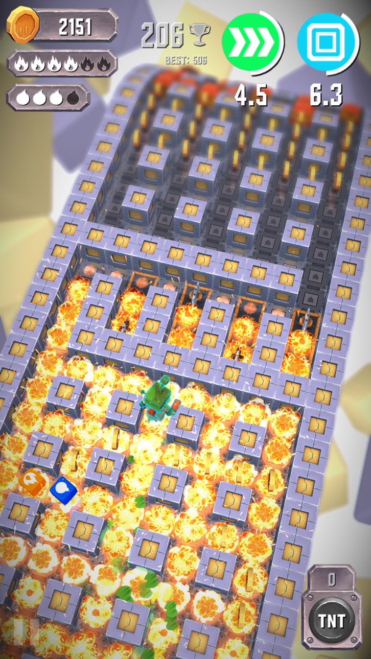 Tiny Bombers - Free Hack screenshot 2 - iOS game interface