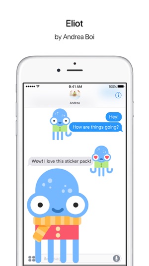 Eliot – Funny Octopus Stickers(圖1)-速報App