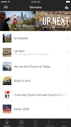 Eastridge Church Mobile App