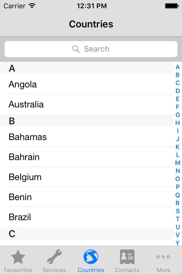 GAC Mobile Directory screenshot 2