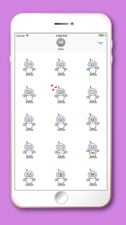 Robot Moji- Kawaii emoji