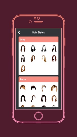 Women's Hairstyle Changer(圖4)-速報App