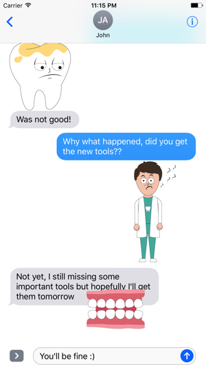 Dentist Emojis(圖1)-速報App