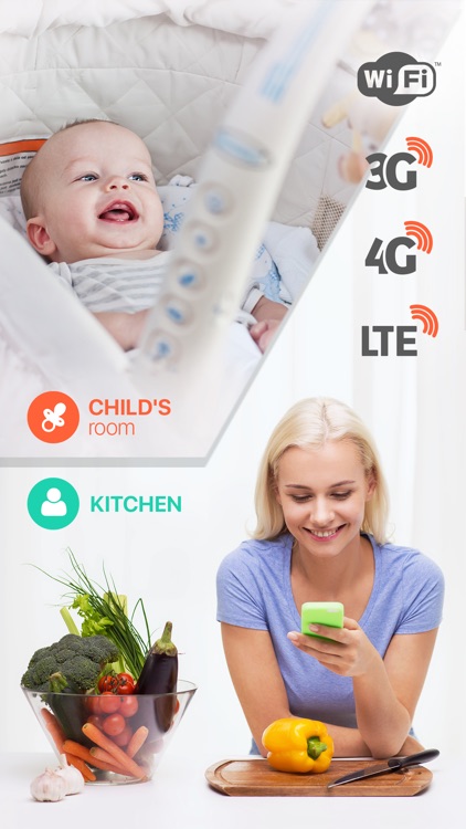 Baby Monitor Annie: Everywhere WiFi, 3G, Cloud Cam screenshot-0