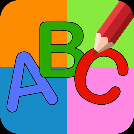 Learning Alphabet A-Z - Write Characters for Kids Icon