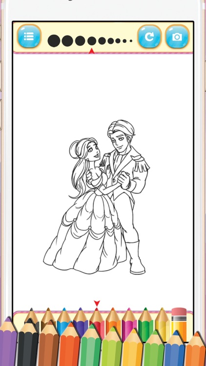 Princess Fairy Tale Coloring Book