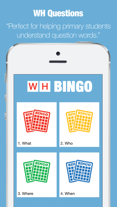 How to cancel & delete WH Questions - Bingo App from iphone & ipad 1