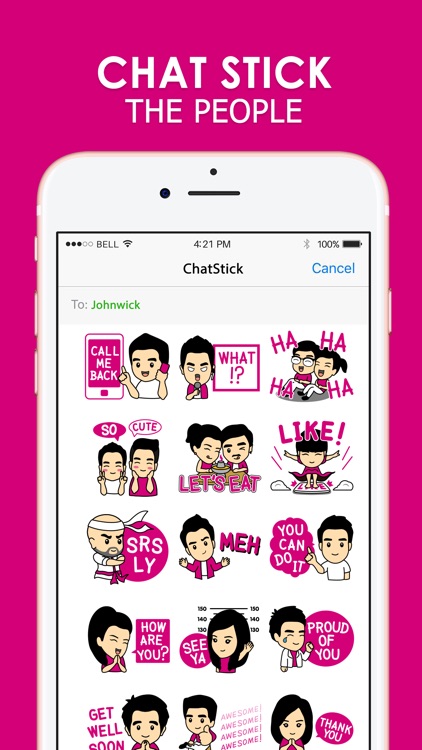 The People Sticker Emoji Keyboard By ChatStick