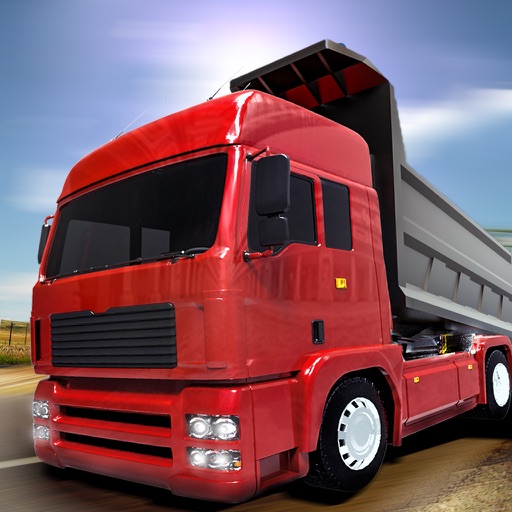 重型运输货物的卡车司机模拟器3D