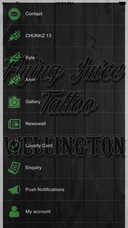 Flying Juice Tattoo Wellington