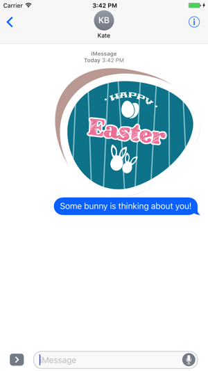 Cute Easter Sticker Pack(圖1)-速報App