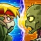 Icon Hero Defense Attack on Zombie