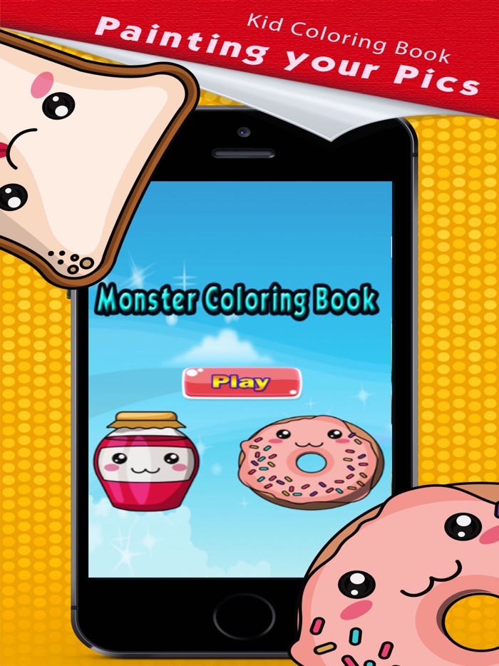 Monster Kid Coloring Book Pro 2