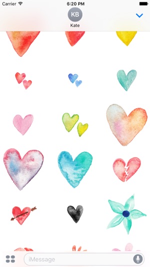 Hand Painted Watercolor Stickers(圖2)-速報App