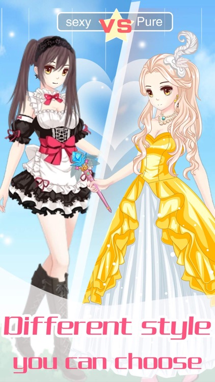 Beauty Girl Dress Up -Anime Princess Makeover Game screenshot-4