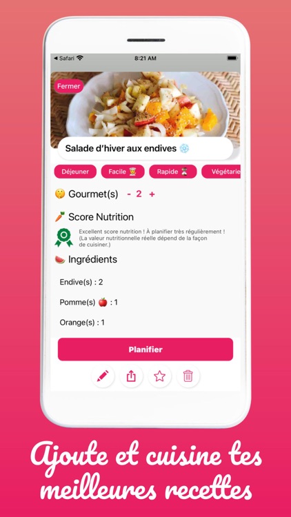 PlannyMeal, Liste de courses screenshot-5