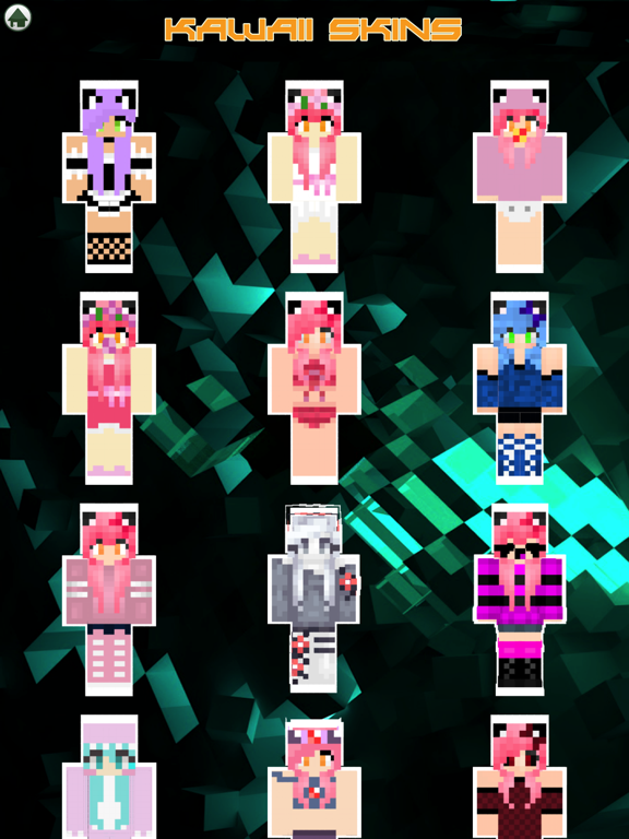 Cute Couple Dante Kawaii Skins For Minecraft Pe App - fnaf roblox and baby skins for minecraft pe on the app store
