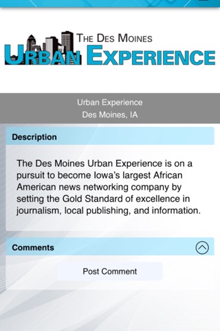 Urban Experience screenshot 2