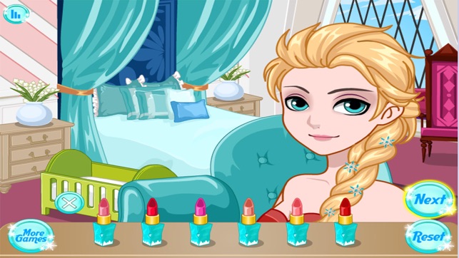 Snow Queen - Dress up and make up