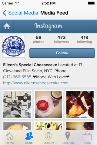EileensCheesecake screenshot 3