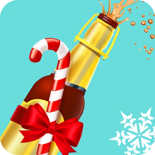 Winter Bottle Flip: Champagne iOS App
