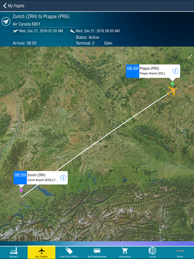 Prague Airport Pro (PRG) + Flight Tracker HD(圖3)-速報App