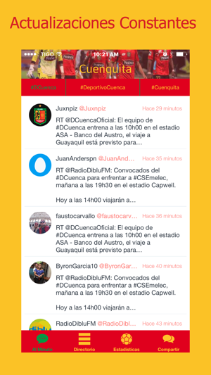 Cuenquita Futbol App de Cuenca Ecuador(圖2)-速報App