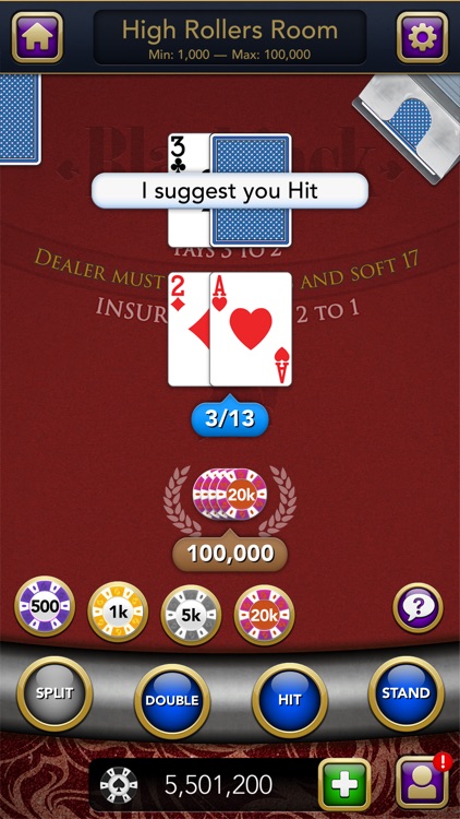 Blackjack – Casino Card Game screenshot-3