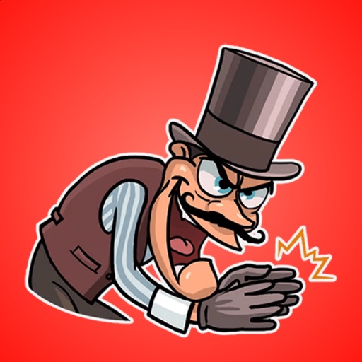 Evil Professor Stickers icon