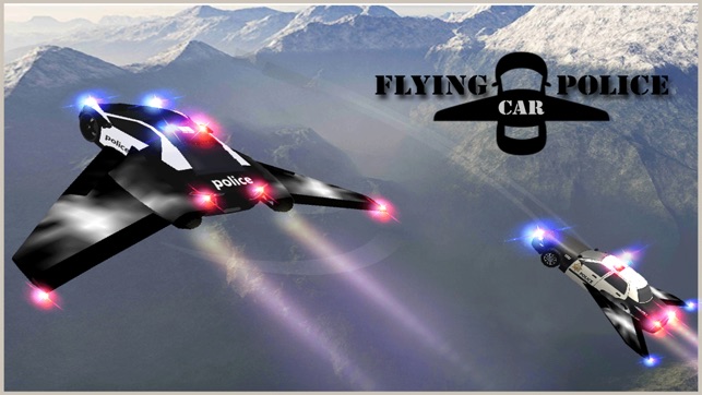 Flying Car Game - Future Police Chase 3D(圖2)-速報App