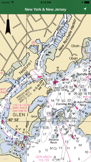 Marine: New York and New Jersey GPS nautical chart(圖3)-速報App