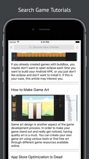 Tutorials for Buildbox Game Development v2(圖2)-速報App