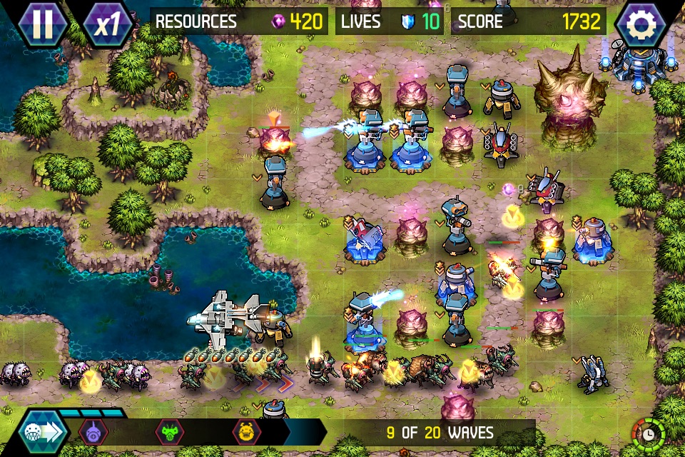 Tower Defense: Infinite War screenshot 2