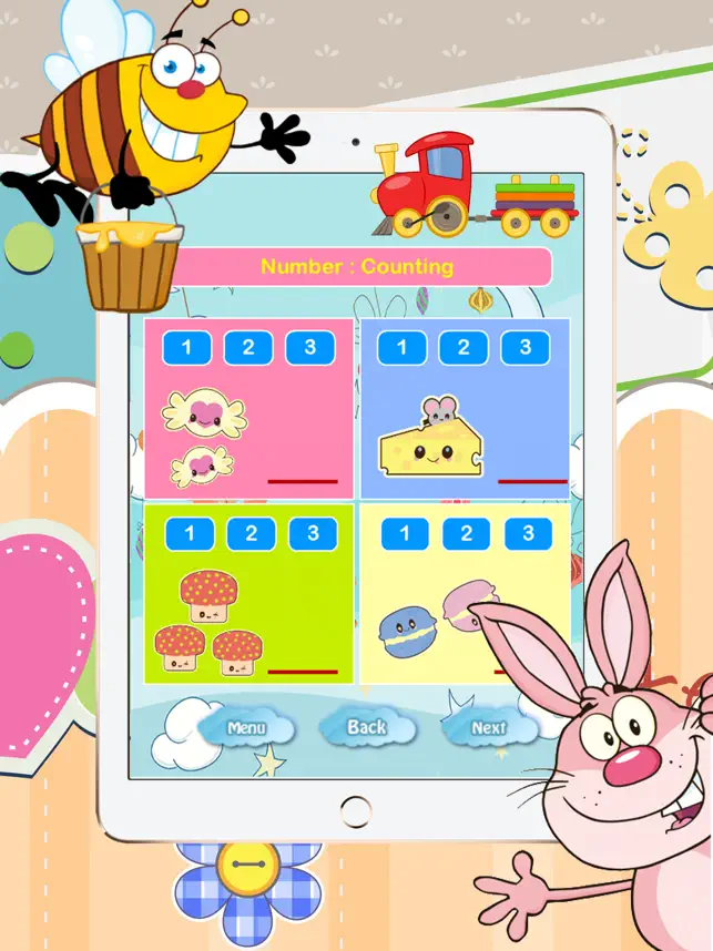 Basic Kids Number Math Problem Solver Games Online, game for IOS