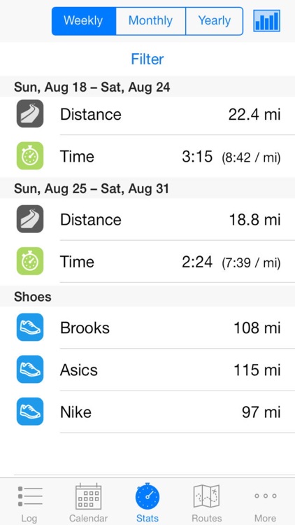 Runner's Log screenshot-0