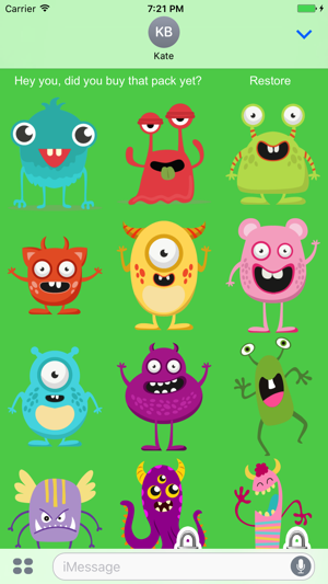 Monsters Sticker Pack(圖2)-速報App