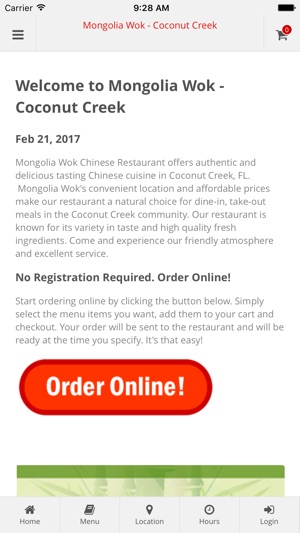 Mongolia Wok Coconut Creek(圖1)-速報App