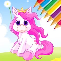 Pony Coloring Book for kids - My Drawing free game