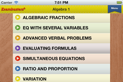 SSAT ISEE Math Prep Flashcards Exambusters screenshot 4