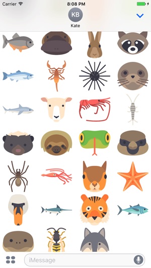 Animals Stickers - Cute Emojis(圖5)-速報App