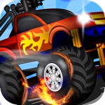 Cop Monster Trucks Vs Zombies - Desert Police Free Shooting Racing Game