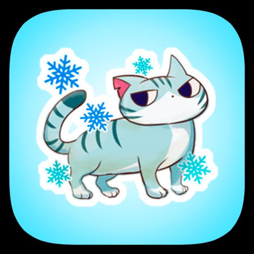 Winter Cat Stickers icon